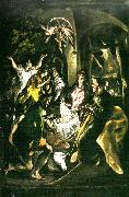 El Greco adoration of the shepherds oil painting reproduction